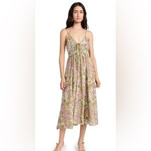 En Saison Sedna Floral Spaghetti Strap Dress